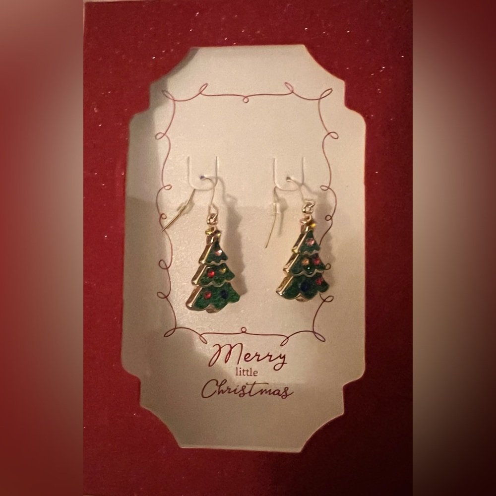 Christmas Tree Earrings